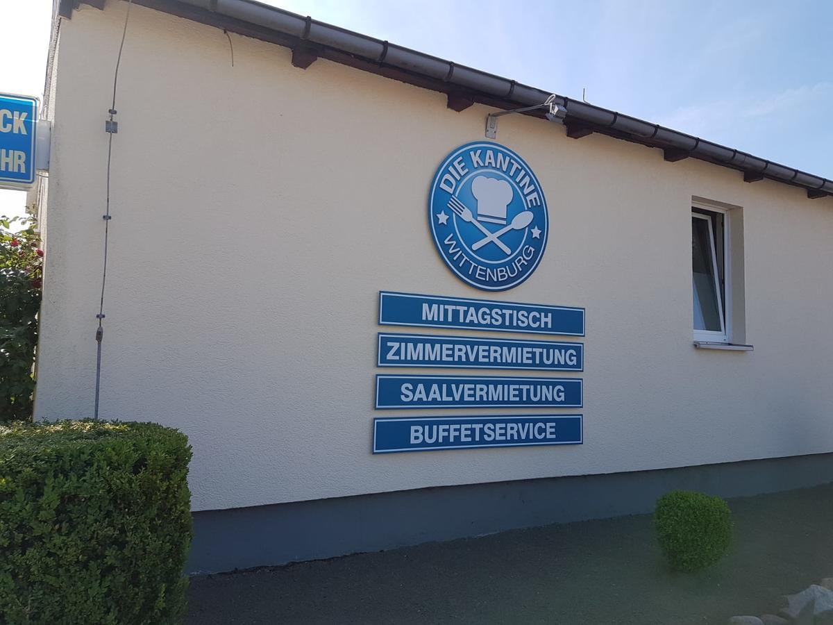 Die Kantine Wittenburg Zimmervermietung Und Hostel Екстер'єр фото
